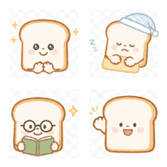 อีโมจิน้องขนมปังนุ่มฟูสุดน่ารัก