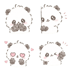 Adorable Big-Eyed Panda