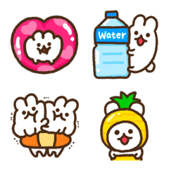 Yashushi Bunny Emoji-7<summer>