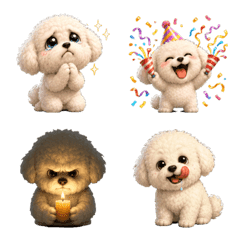 Bichon Frise Baitang's Emoji