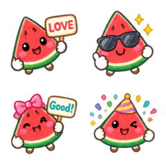 Watermelon emoji.