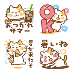 Tobi Cat Nekota-san emoji Summer ver