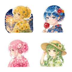 Summer Yukata Days Emoji