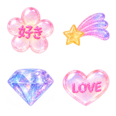 Cute moon&star Emoji