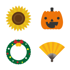 [Animated] Year-Round Seasonal Emoji