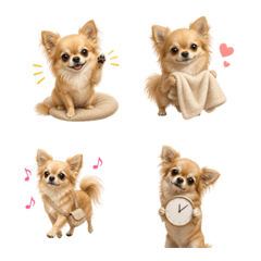 น่ารัก! ชิวาวาขนยาว 2