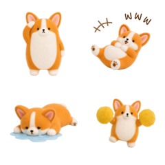 yuru corgi [emoji]