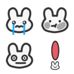 ▶︎表情豐富的 <兔子>
