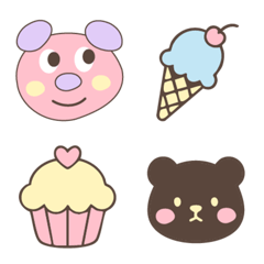 Macaron & Pastel Colors Emoji
