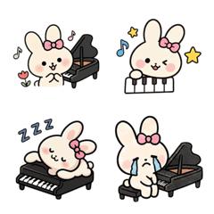 yuru fuwa usagi piano