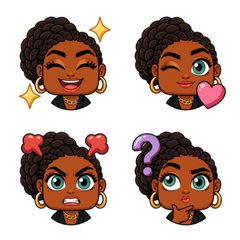 Glam DIVA Reaction Emojis