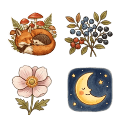 Autumn-Inspired Natural European Style