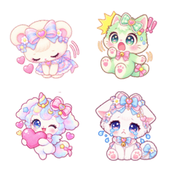 dream pastel colors emoji