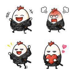 Nihilistic Egg Samurai Emoji Part1