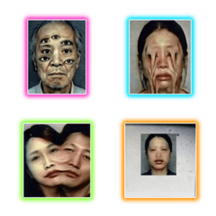 [Mix] Creepy face photo