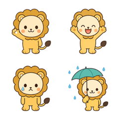 Honey Baby Lion Daily Reaction Emoji