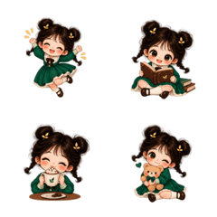 Minty Cocoa Girl