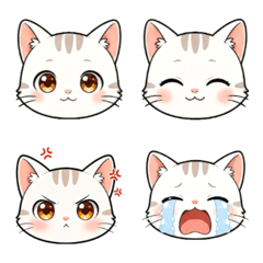 Cute Cat Emoji for Everyday Feelings