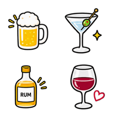Cheers! Tipsy Drinks Emoji