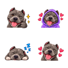 HULK the Pit Bull Emoji