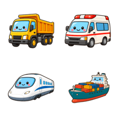Cute Working Vehicles