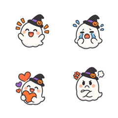 Spooky Boo Halloween Ghost