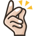 (snapping fingers)
