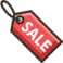 (sale tag)