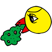 อิโมจิไลน์ Yasei Bakudan's kukky Emoji