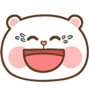 หมีนุ่มกับต่ายนิ่ม อีโมจิ