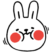 อิโมจิไลน์ Lazy Rabbit & Mr.Chu Emoji