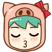ตัวหมู อิโมจิ รูปที่ 6