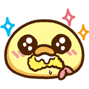 อิโมจิไลน์ Very Cute Foodie Boston G Emoji