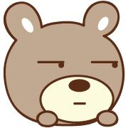 อิโมจิไลน์ อีโมติคอนน่ารักของหมี Emoji bear
