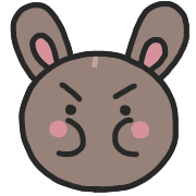 อิโมจิไลน์ Rabbit Pit Emoji