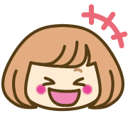 อิโมจิไลน์ OKAPPA GIRL emoji