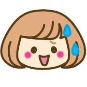 อิโมจิไลน์ OKAPPA GIRL emoji