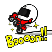 อิโมจิไลน์ Racer Emoji.2