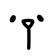 อิโมจิไลน์ Simple face Emoji No.1