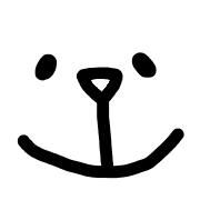 อิโมจิไลน์ Simple face Emoji No.1