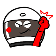 อิโมจิไลน์ Racer Emoji.