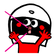 อิโมจิไลน์ Racer Emoji.3