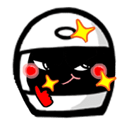 อิโมจิไลน์ Racer Emoji.3