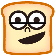 อิโมจิไลน์ Tom emoji of bread