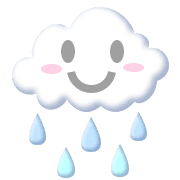 อิโมจิไลน์ Fluffy emoji!Can use everyday!