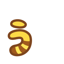 อิโมจิไลน์ Rascal Letter Emoji