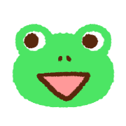 อิโมจิไลน์ Kawaii frog