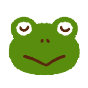 อิโมจิไลน์ Colorful frog emoji