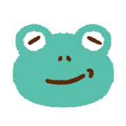 อิโมจิไลน์ Colorful frog emoji