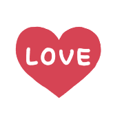 อิโมจิไลน์ Kawaii mini Heart Emoji